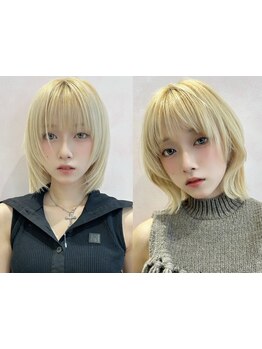 [口コミで好評☆]小顔効果もある顔周りの細かいカットで印象チェンジ！韓国風カットも◎《カット+TR\4950》