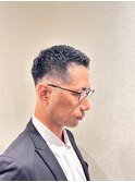 スキンフェード ナチュラルパーマ アイロンパーマ