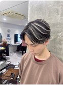 波巻きツイストスパイラルパーマ/フェザーパーマ/眉毛/メンズ