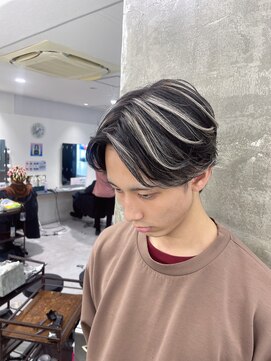 メンズサロン キング 梅田店(Men’s salon K!ng) 波巻きツイストスパイラルパーマ/フェザーパーマ/眉毛/メンズ
