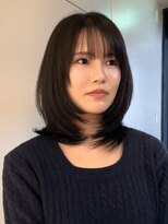 ジアン テラス(GIEN TERRASSE)&nbsp;#韓国レイヤー#フェイスレイヤー#ミディアムレイヤー/岸本 理希