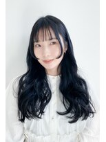 ノノリリ(NONORIRI)&nbsp;20代30代40代姫カット大人可愛いロングデジタルパーマウェーブ