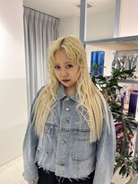 ロテ 名古屋 名駅店(Lote.)&nbsp;イメチェン/ホワイトブロンド/外ハネボブ/美髪/名古屋