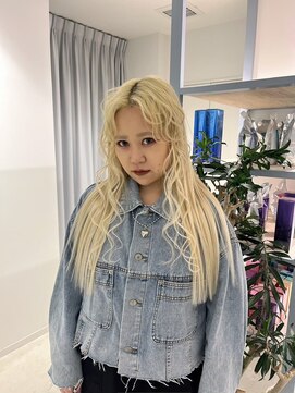 ロテ 名古屋 名駅店(Lote.) イメチェン/ホワイトブロンド/外ハネボブ/美髪/名古屋