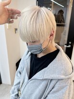 ヴェルデ(Verde)&nbsp;メンズ ホワイトカラー ホワイト ホワイトブロンド