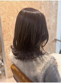 【NOA】レイヤーカットミディアム大人可愛いナチュラルヘア