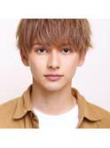 マッシュ/ハイトーン/おろし前髪/学生/ショート/無造作ヘア