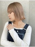 ボブスタイル/ボブカット/くびれボブ/韓国ボブ/インナーカラー