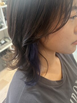 エル バイ ファースト(L by first) 【L by first】インナーカラーブルー