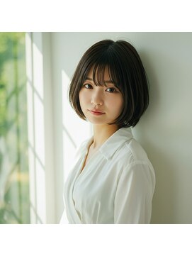 コトナ 越谷店 柔らか印象グランマッシュカット×透明感カラー× 20代30代40代