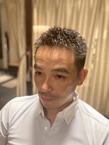 アンツ サザンリゾート 茅ヶ崎店(ANT'S Southern Resort)&nbsp;30代40代50代/MEN’S HAIR/ブルーブラック/フェザーパーマ