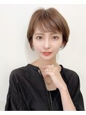 大人ショートボブ 20代30代40代ヘア 小顔 大阪茨木