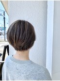 ショートヘア×ハイライト