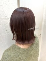 グラマラス GLAMOROUS&nbsp;ピンクベージュ×くびれボブ