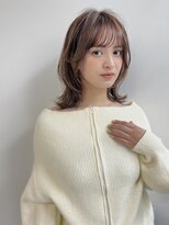 エディット トウキョウ(e.dit tokyo)&nbsp;【e.dit tokyo Misa】マロンベージュレイヤーカットくびれカット