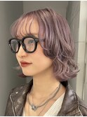 のあラベンダーグレージュ ケアブリーチ