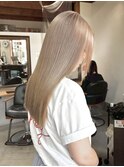 ホワイトベージュ/ケアブリーチダブルカラーインナーカラー