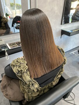 【髪質改善縮毛矯正】リタッチ矯正/酸熱トリートメント