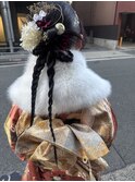 【Barouche/中島綾子】　成人式ヘア　着付け　堀江