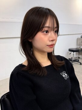 フォト 新宿(foto) 似合わせカット/大人ガーリー/ミディアムレイヤー