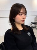 似合わせカット/大人ガーリー/ミディアムレイヤー