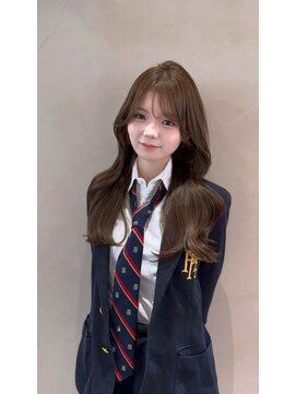 ジル(JILL) 【館林美容室韓国ヘア】盛れる韓国風ヨシンモリ