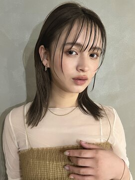 パーク(PARK) 【PARK】ミディアムヘア×顔まわりレイヤー