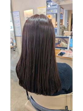 ティーズピーク(ty s peak) オイルカラー×チョコレートブラウン