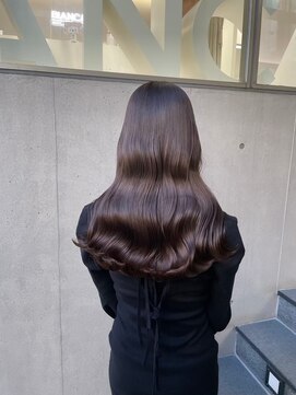 キュア 表参道(CURE) 黒髪/グレージュカラー/ココアベージュ/ヘルシーロング /表参道