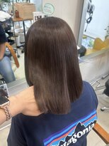 ヘアー アピッツ(hair a p i t s)&nbsp;透明感たっぷり♪赤み消しグレージュカラー
