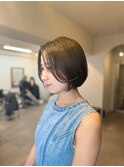 カット/艶カラー(髪質改善カラー)/髪質改善トリートメント