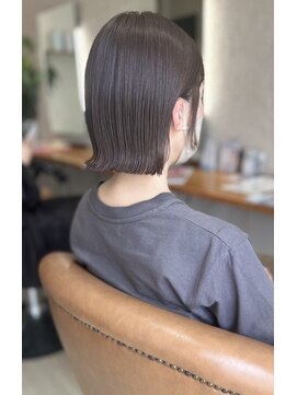 ヘアメイクアモーレ 光の森店(Hair Make Amore) ニュアンスラベンダーグレージュ×美髪再生カラー