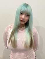 アルファバイオリカ(ALPHA by ORIKA) 今流行りのミントカラー×ブラウン