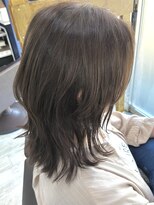 クラルス(CLARUS)&nbsp;上品ミディアムレイヤー×秋色ココアブラウン