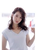 お手入れ簡単 ラフウェーブ