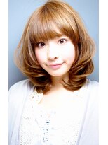 ミッシェル アフロート(michelle afloat) ラウンドCカットでスキバサミなしで軽やかに☆