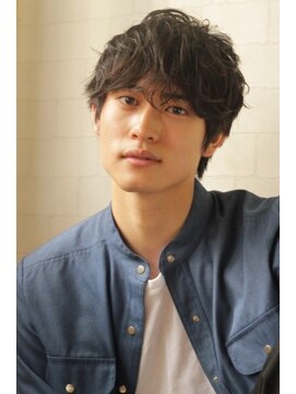 ブークル(boucle) 【外国人風】無造作ショートスマートマッシュ