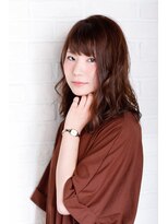 アイミー 泉岳寺(i+me)&nbsp;【i+me】☆ふんわりミディアムヘア☆（泉岳寺美容室/i+me泉岳寺)