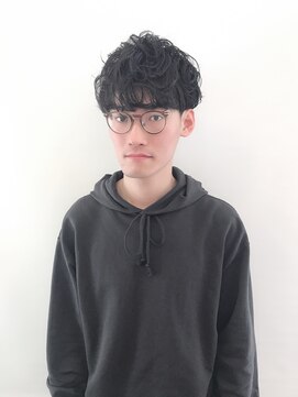 ヘアーアイスカルテット(HAIR ICI QUARTET) メンズ　パーマ　マッシュ