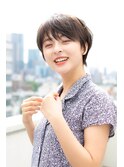 【セシルカット】大人かわいいシンプル前髪ショート