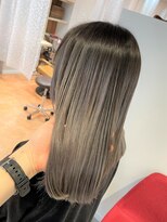 アズールサン 草加西口店(azule-sun)&nbsp;ストレートきまる！　バレイヤージュ　髪質改善カラー[草加駅]