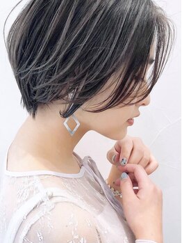 ヘアーデザイン キズナ(HAIR DESIGN Kizuna)の写真/あなたに一番『Fit』するショートヘアにHAIR DESIGN Kizunaで出会える。サイドからのシルエットも綺麗に♪