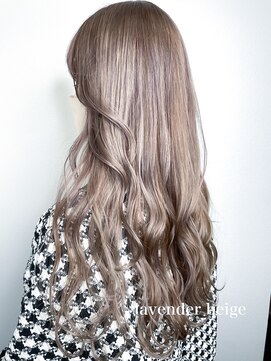 ミシェリー(misherry) 小顔くびれヘア20代30代40代ミルクティハイライトビタミンカラー