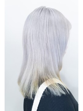 オブヘアーギンザ(Of HAIR GINZA) ホワイトカラー×【イエロー】ヘムカラー