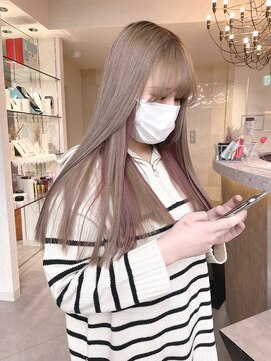 ソワンドブレスセルン 心斎橋(soin de brace cerne) ベージュ×ピンク