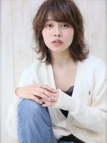 ロンド レグリーズ 立川(Lond leglise)&nbsp;外ハネ.ウルフ.レイヤー.ベージュカラー