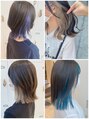 ニコ(NICO by KENJE) インナーカラー、イヤリングカラー大人気です◎お任せ下さい☆ミ