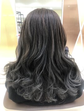 プールドゥマン 屯田(POUR DEMAIN) 【POURDEMAIN】シルバーグラデーション