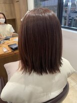 ネオリーブニコ 大井町店(Neolive Nico)&nbsp;切りっぱなし　ピンクページュ