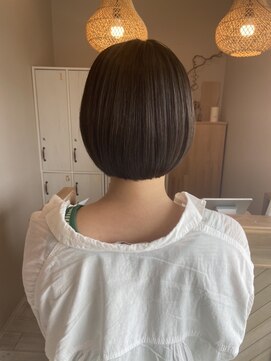 ブランココ(BlanCoCo) 丸みボブ＊#三重県#ベージュカラー